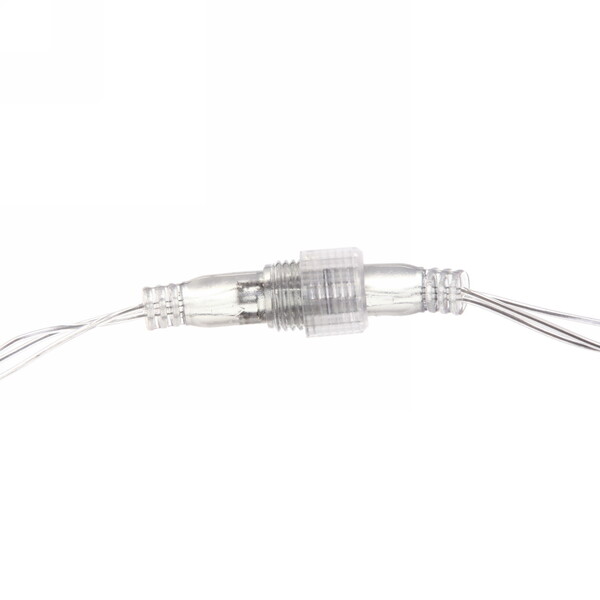 Гирлянда для дома НИТЬ "Сияющая капля" 10 м 60 ламп LED, прозр.пров, 8 реж,IP-20, Мультицвет (возможность соединения)