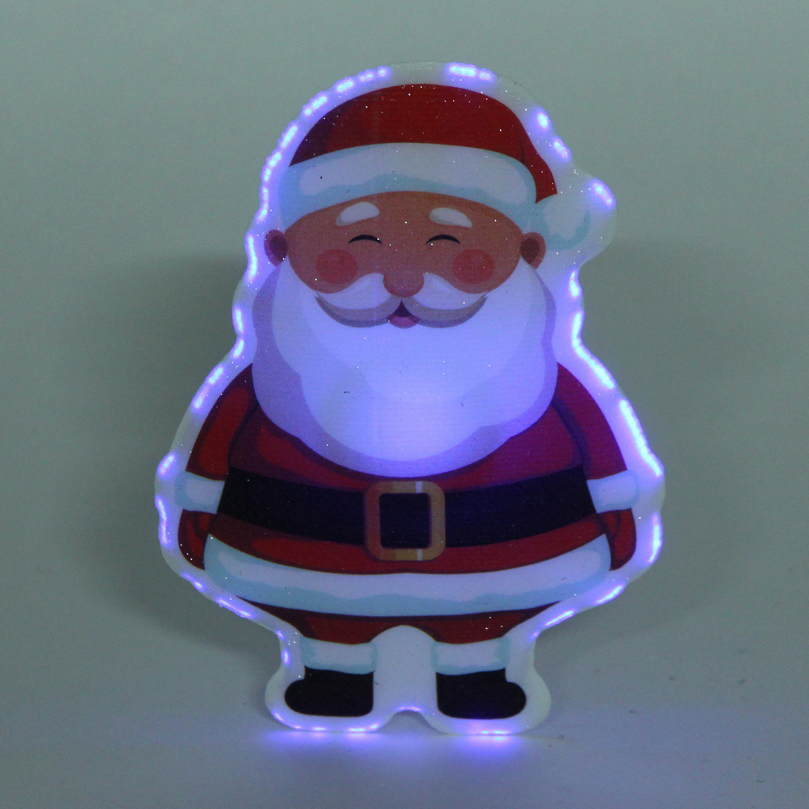 Сувенир с подсветкой "Дедушка Мороз" 10,5*7 см