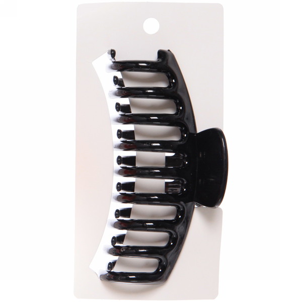 Заколка-краб для волос на блистере "Diana Collection - Liza", микс 6 цветов, 11*5см