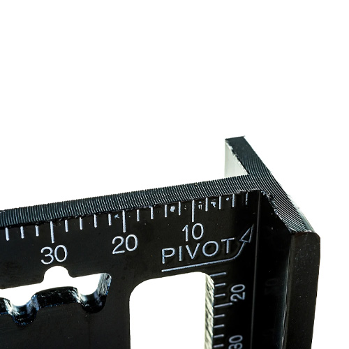 Угольник 170мм (Swanson), усиленный корпус из алюминия, STURM 2020-07-170