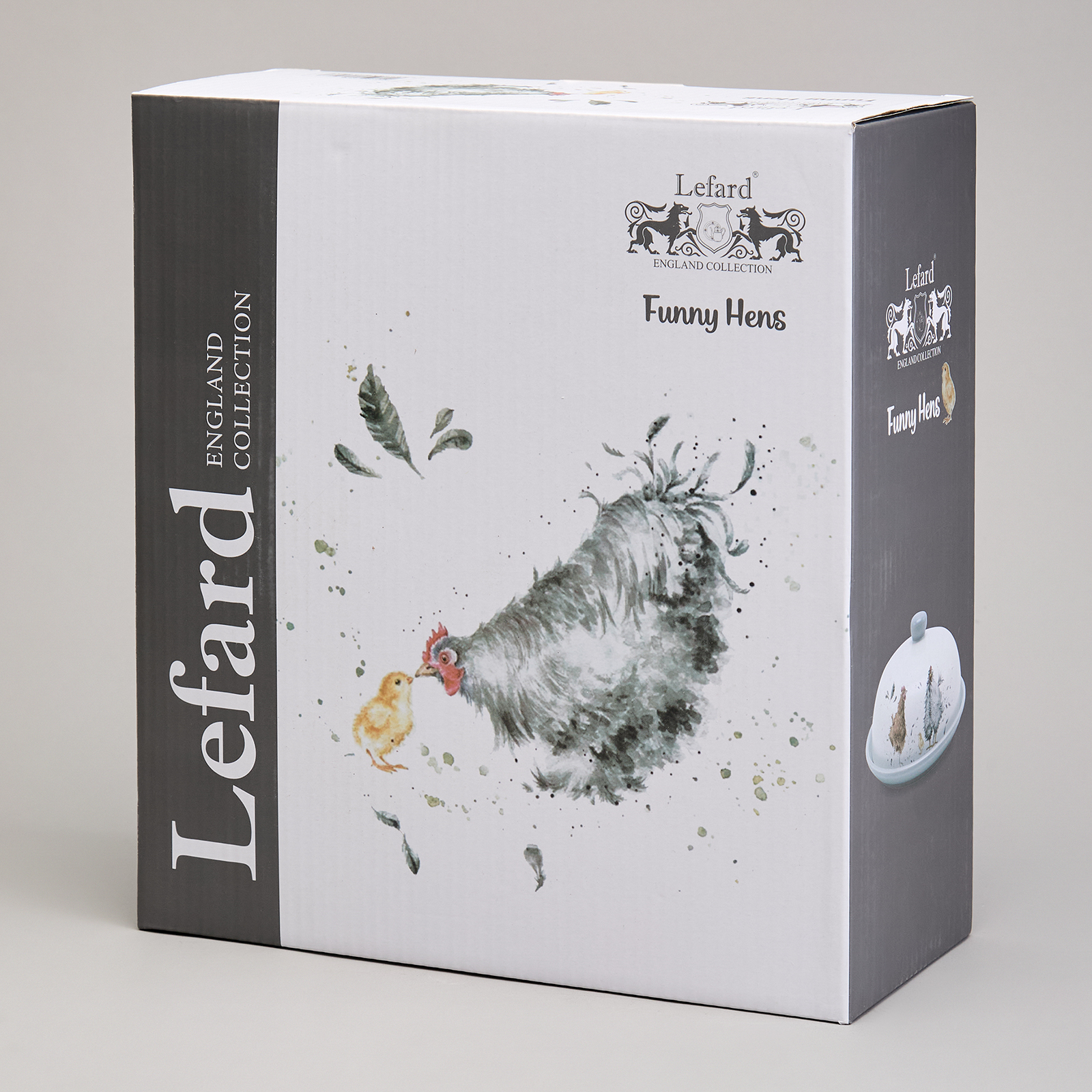 БЛЮДО ДЛЯ БЛИНОВ LEFARD, FUNNY HENS, 23, 5*10 СМ, КОР=12ШТ.
