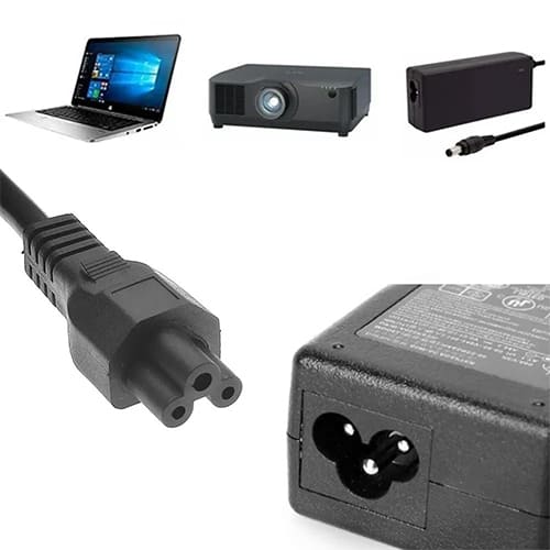 Шнур сетевой Орбита OT-ELS03 (С5/16А), 1,5 м, черный