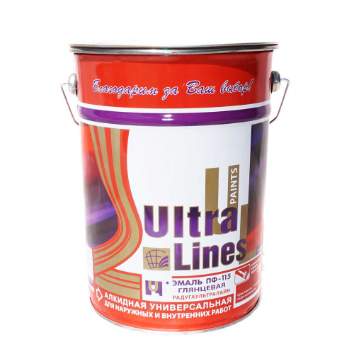 Эмаль ПФ-115 желтая 1,8кг STATUS, 6/6