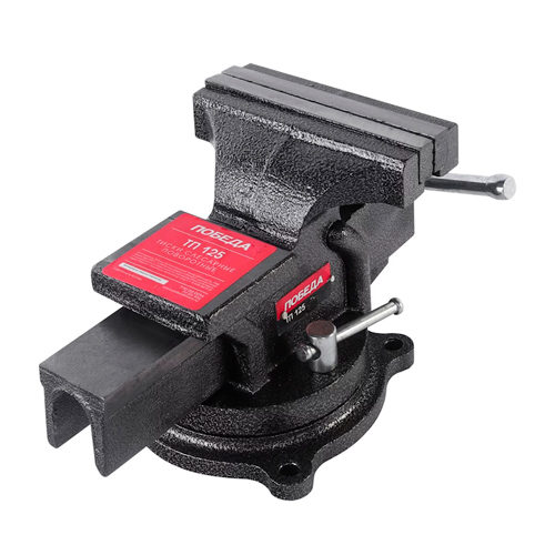 Тиски слесарные поворотные Победа ТП 125