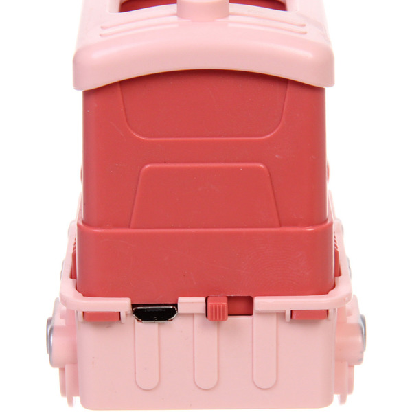 Настольная лампа "Sweet - Паровоз" LED 10*5*21 см, USB 5v 3w, Коралловый