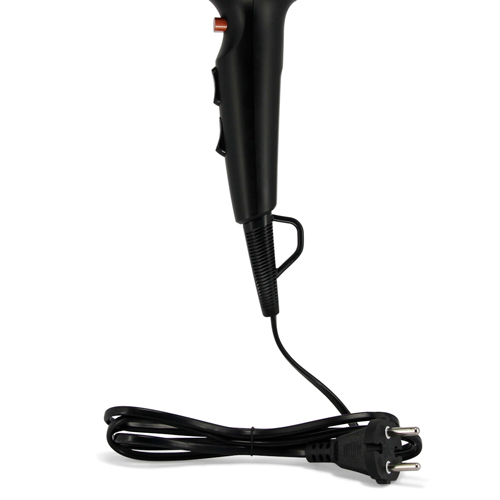 Фен электрический Atlanta 2200 Вт, 2 скорости/ 3 уровня мощности, черный