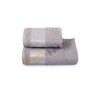 Полотенце махровое Cleanelly Sirena 420 г/м ПЦ-3501-3532 1сорт 70х130 цв.16-1703 серое
