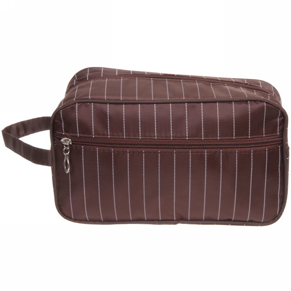 Косметичка "Classic style", цвет коричневый, 25*15*9см