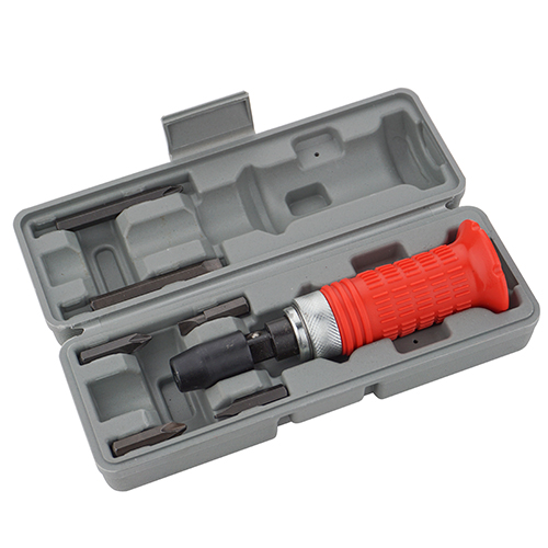 Отвертка ударная с набором бит в кейсе, 6шт, 1/25