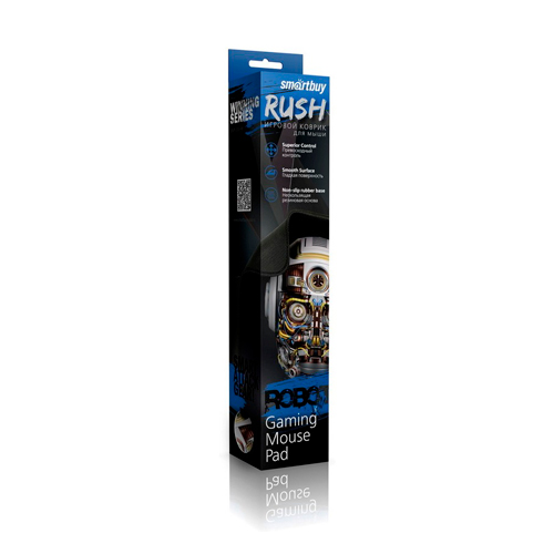 Игровой коврик Smartbuy RUSH Robot M-size (SBMP-03G-RB)/40