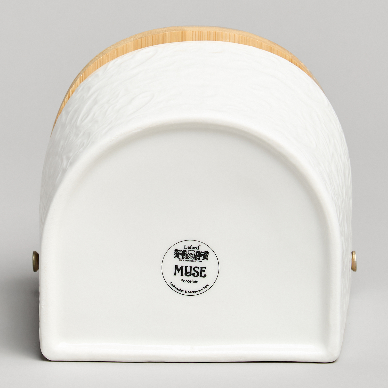 БАНКА ДЛЯ СОЛИ С ДЕР.КРЫШКОЙ LEFARD, MUSE, 11, 5*11*9, 5 СМ 450 МЛ