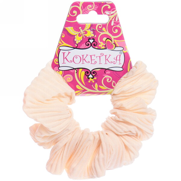 Резинка для волос "Collection School", гофре, микс 6 цветов, d-12см