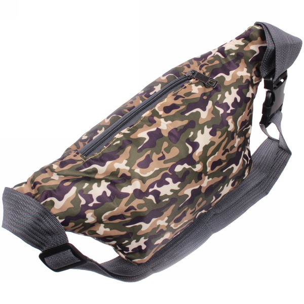 Сумка на пояс "Ultramarine - Sport leader", хаки, микс 4 цвета, 31*16*8см