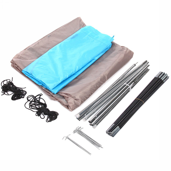 Палатка кемпинговая Ижора-3 двухслойная, (200+230)*230*180 см