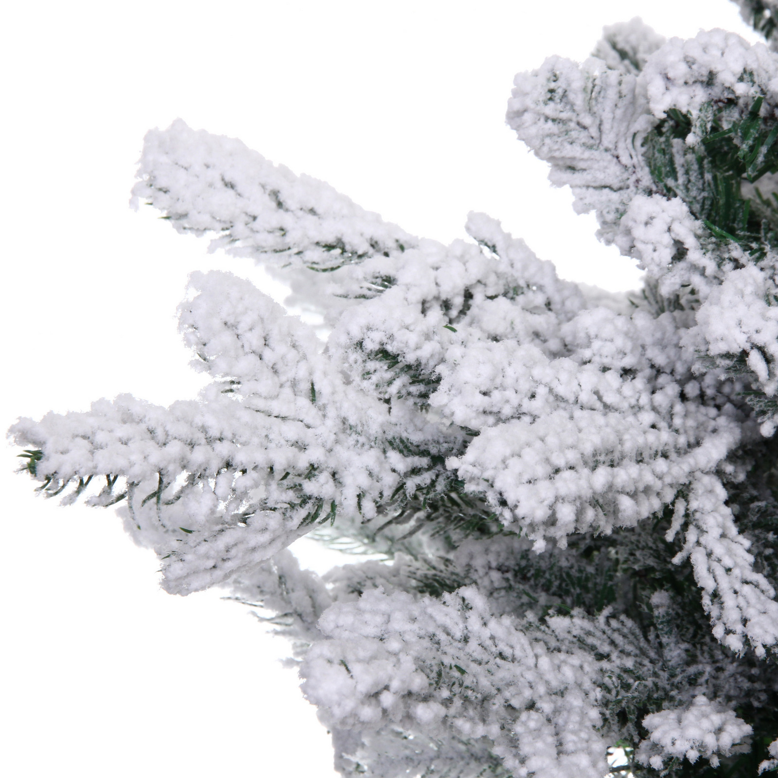 Ёлка в горшке "Лесное сияние" 90 см, резина (175 веток) 100 ламп LED