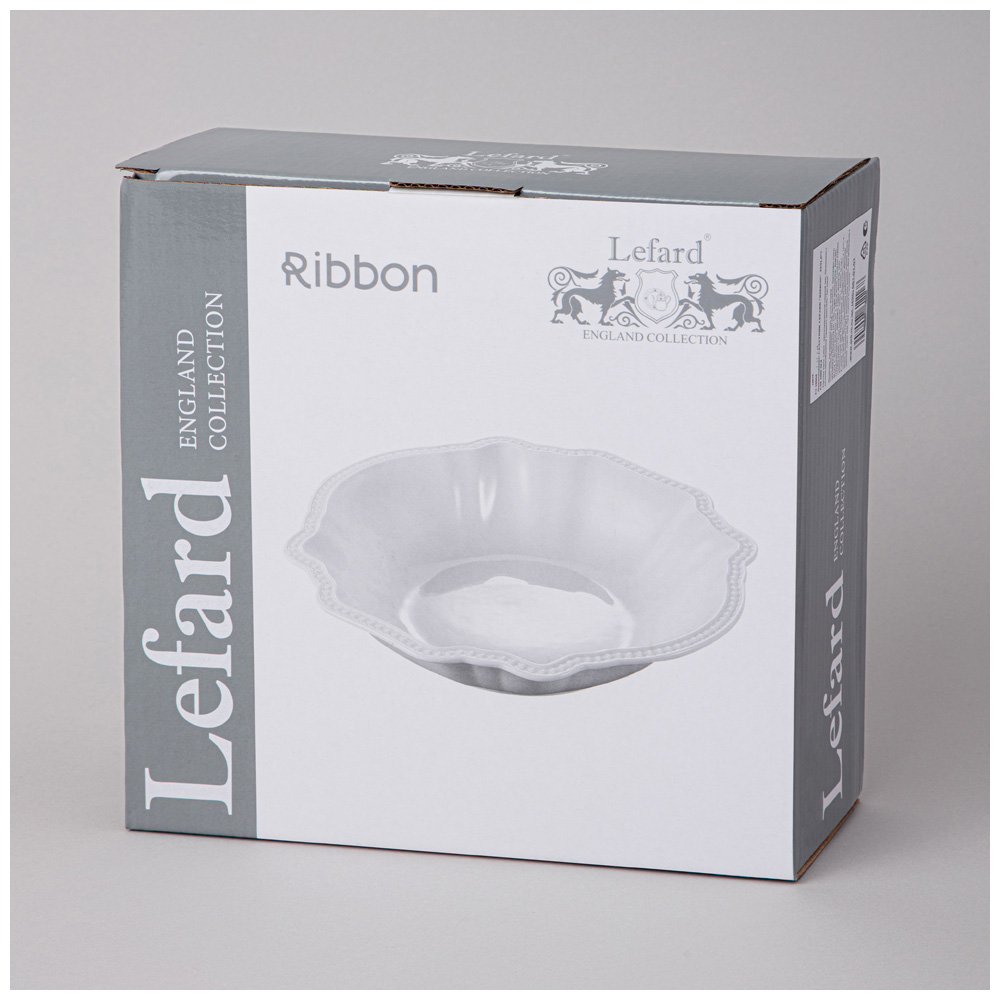 ТАРЕЛКА СУПОВАЯ LEFARD, RIBBON, 22, 5*22*5 СМ, КОР=16ШТ.