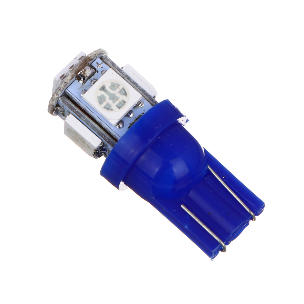 NG Лампа светодиодная T10, 1,5W (5SMD-5050),12В,синий, 2 шт., блистер NG Лампа светодиодная T10, 1,5W (5SMD-5050),12В,синий, 2 шт., блистер