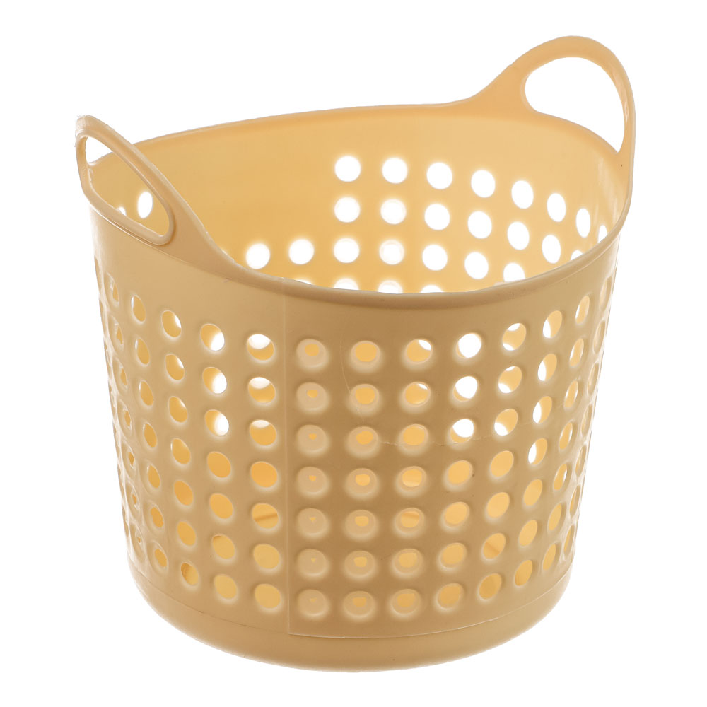 Блок для хранения мелочей VETTA "Корзина с ручками", 12,5x13см, пластик, 4 цвета