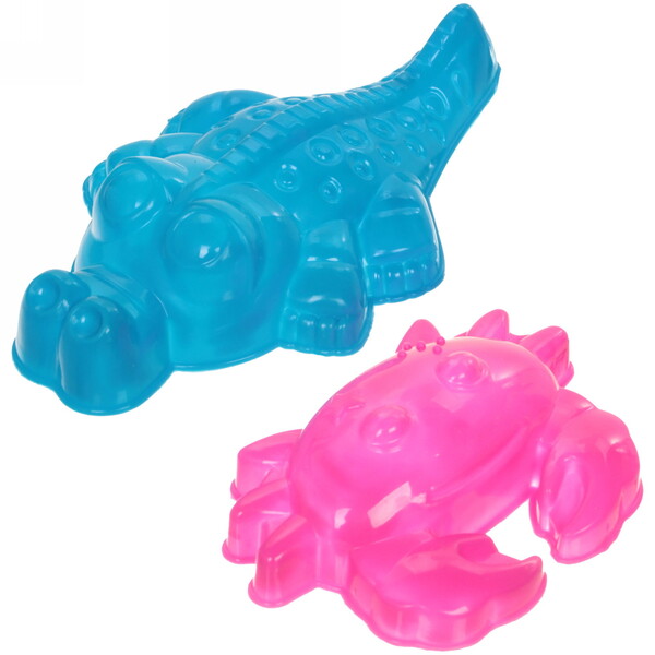 Набор для игры в песочнице "Летние каникулы", 19*11 см, 6 предметов, микс