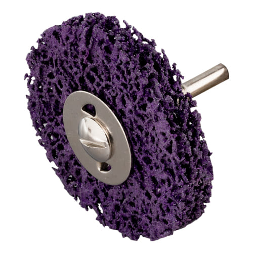 Диск коралловый зачистной для дрели/шуруповерта, 75 мм, с осью Smarbuy Tools