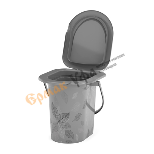 Ведро - туалет 17л  ПАРМА (Альтернатива) м2330 (1/10)