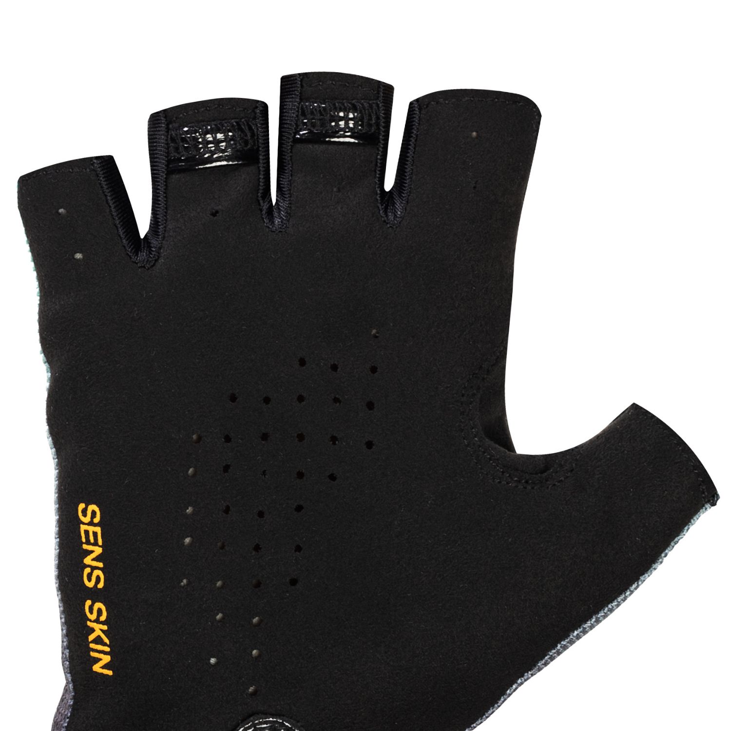 Перчатки STG Sens Skin, размер S, черный с зеленым