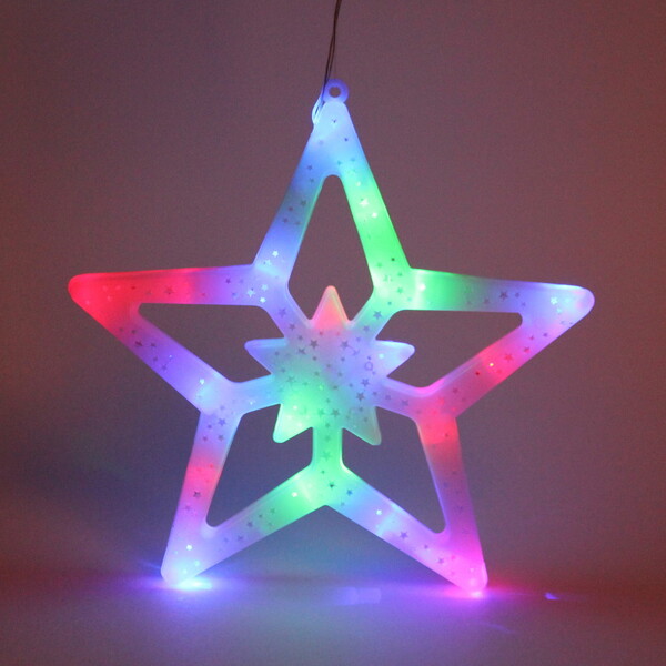 Фигура светодиодная 30 см,"Звезда" мультицвет