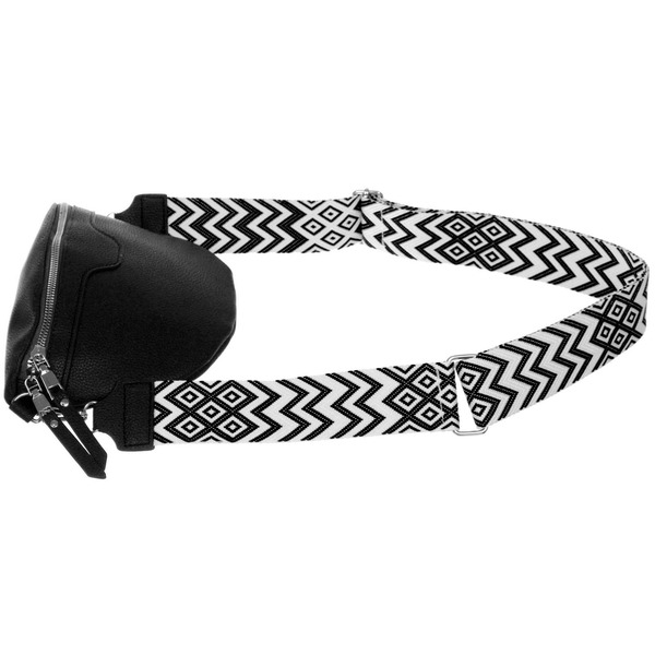 Сумка женская через плечо "ИМАНИ", цвет черный, три кармана, 24*19*7*5см (лейбл Ultramarine)