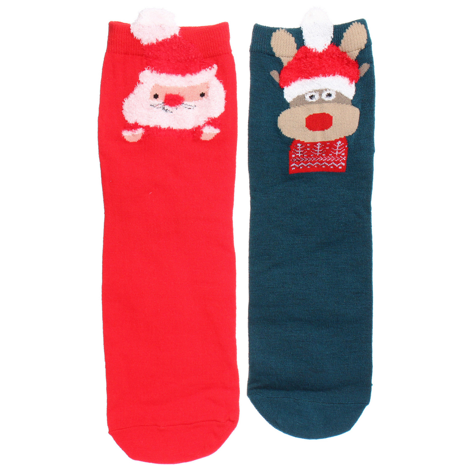 Носки женские в подарочной коробке 4шт "ZIMА", 4 дизайна, р36-39