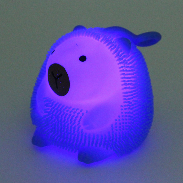 Игрушка "Свинка" Капибара, 7,5 см, с подсветкой