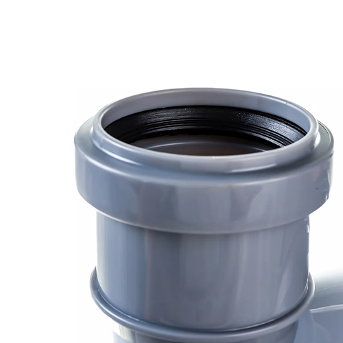 Отвод канализац. с выходом 50х110х90гр, прямой, Политэк, 1/35