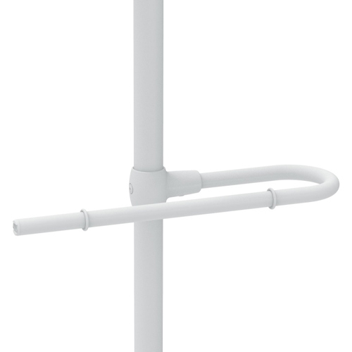 Вешалка костюмная напольная ВКН1, матовый белый