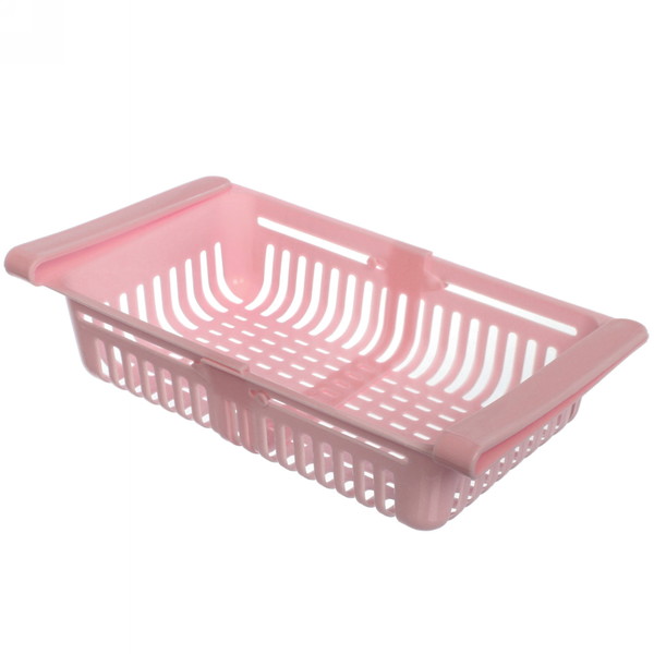 Полка пластиковая в холодильник раздвижная 20/27,5*15*6см