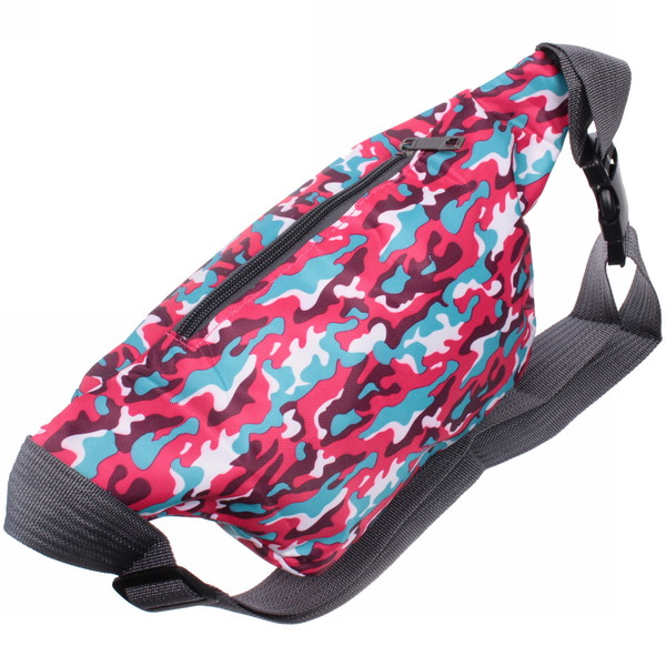 Сумка на пояс "Ultramarine - Sport leader", хаки, микс 4 цвета, 31*16*8см