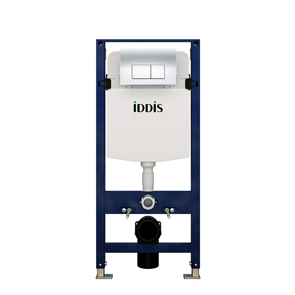 Комплект системы инсталляции IDDIS, Optima Home, OPH00GCi32K с кнопкой ХРОМ
