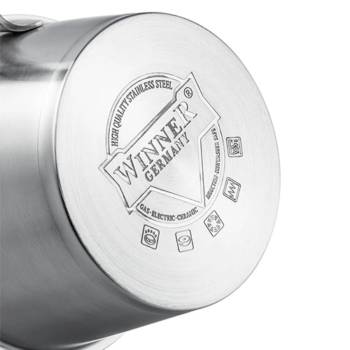 Ковш 1.5 л Winner WR-1271 Premium ALLURE, нержавеющая сталь
