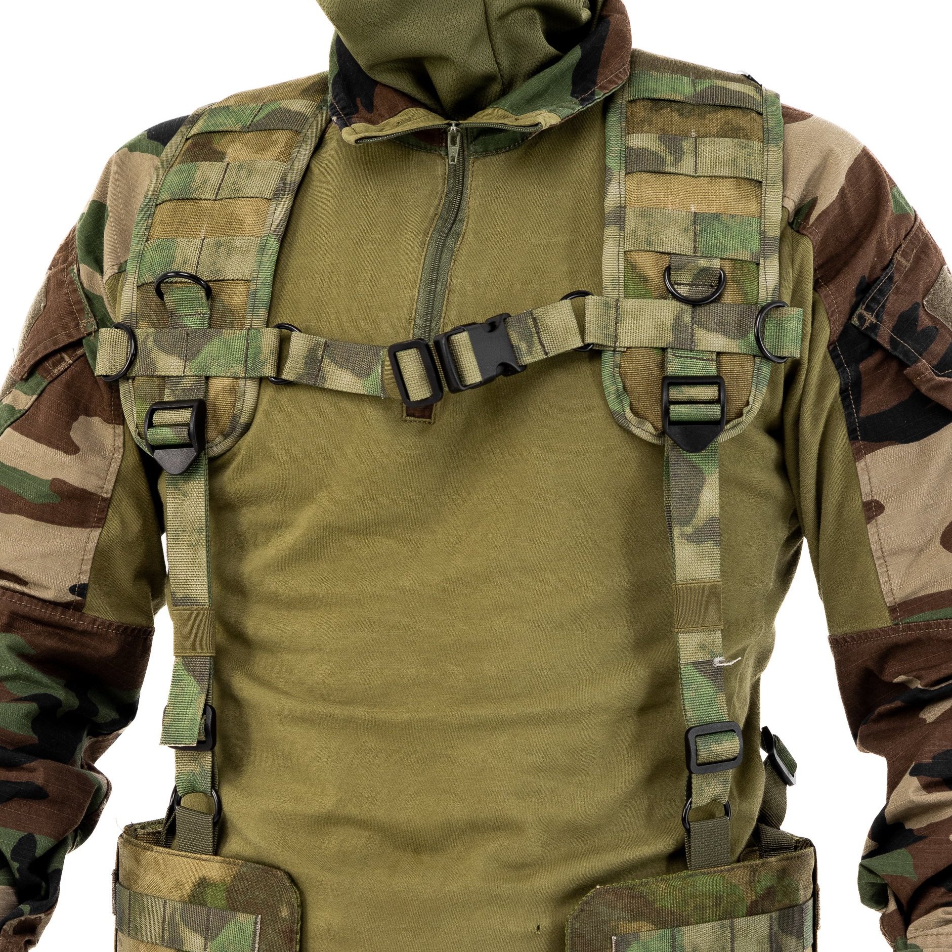 Лямки поясные широкие SLT-1, цв. КМФ-мульти/10/