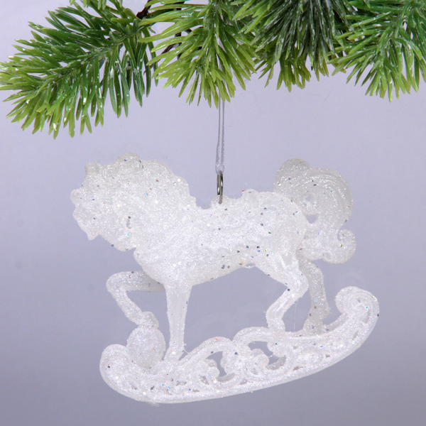 Подвеска "Стук копытца" 10*10 см, Белый