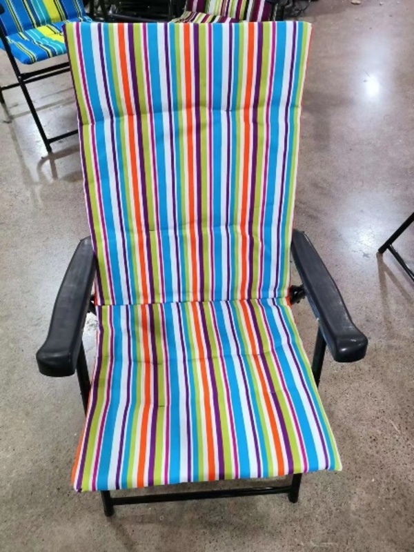 Кресло складное с подлокотниками Релакс R1297-3, 59*60*92 см, ДоброСад