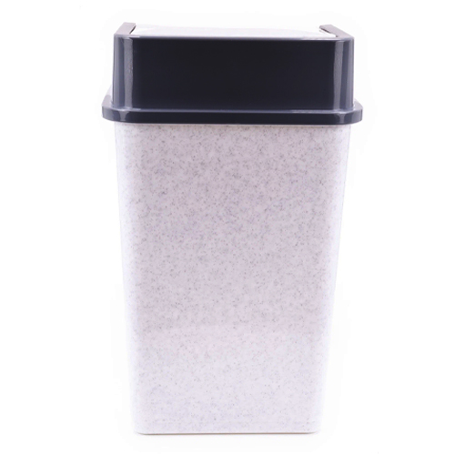 Контейнер для мусора 5 л, мраморный, 1/20