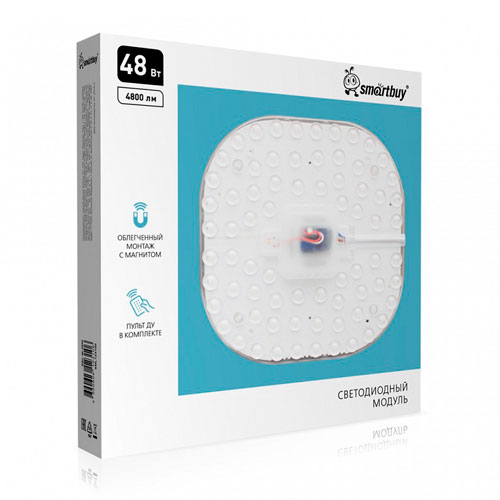 Светодиодный (LED) светильник(модуль) M Smartbuy 48W 4000K-6500К (SBL-M-48W)