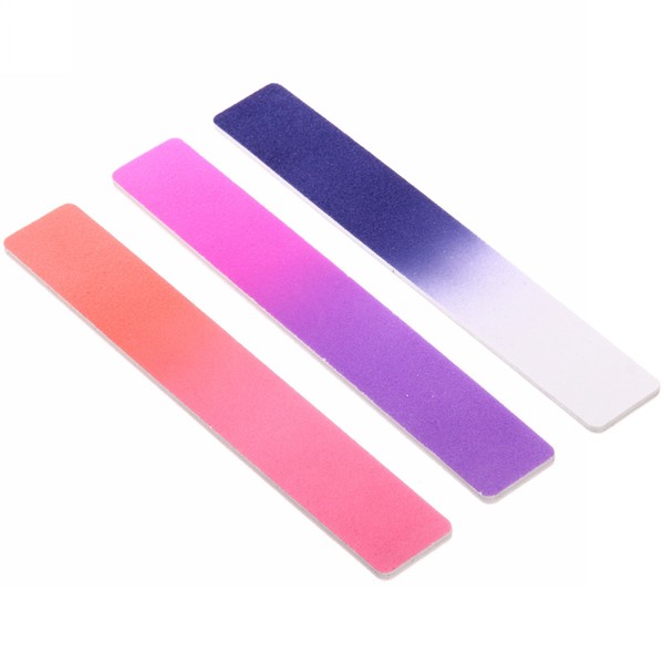 Пилки наждачная на блистере "Ultramarine - амбре", цвет микс, 18*3см