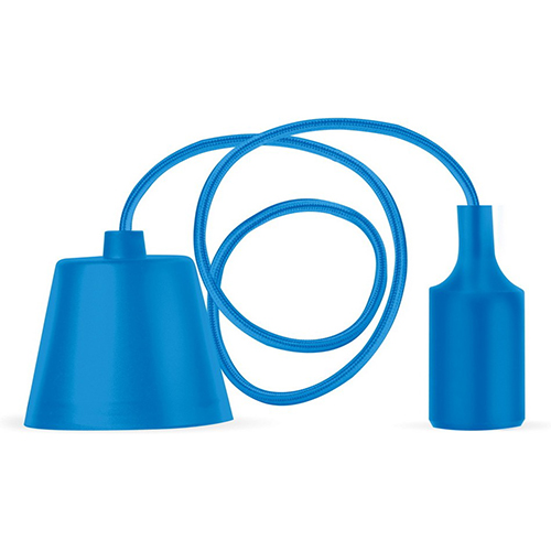 Подвес с патроном E27 1 м SBE-CLHE27s-bl, голубой