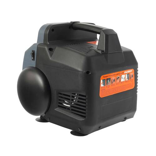 Компрессор Patriot поршневой безмасляный WO 6-180,180 л/мин, 8 бар, 1100 Вт, 6 л, быстросъемный 1/4"