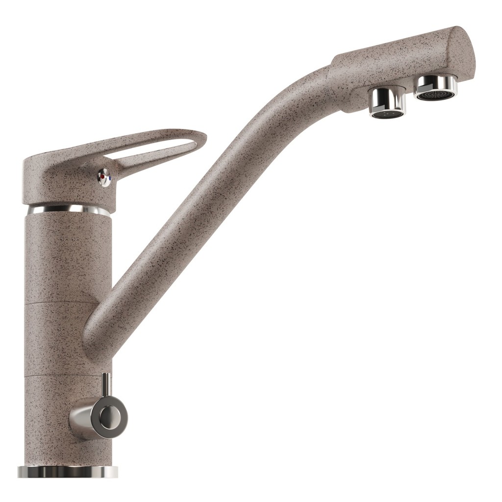 Смеситель для кухни 35к MIXLINE ML-GS02, 341 молоко высок. излив