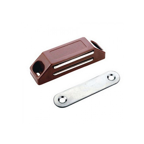 Защелка магнитная мебельная средняя коричневая (Китай) (50/500)