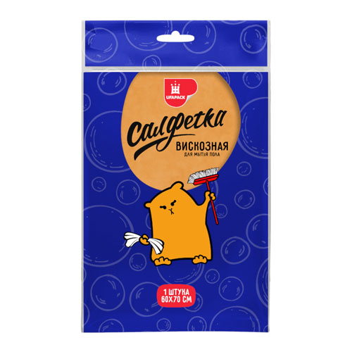 Тряпка для пола вискозная 60*70см (2/15)