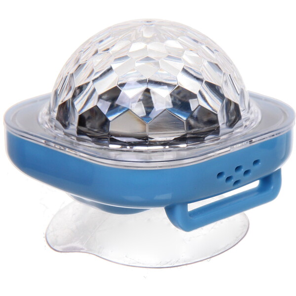 Диско-шар Dancer" с ремешком на руку, авторежим, датчик звука (в комплекте с присоской), RGB (220V)