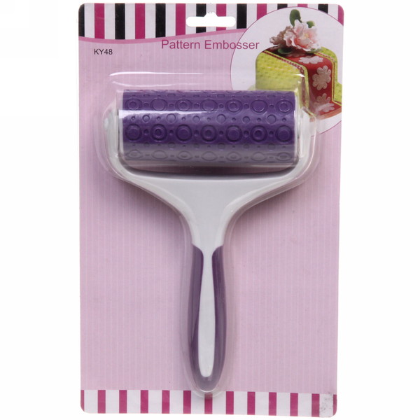 Ролик для теста 10,5см "Цветочки"