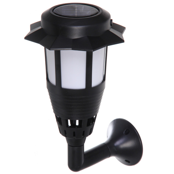 Фонарь садовый "Пронто" 12,5*12,5 см (h=45 см) на солнечной батарее (универсальный), Эффект горящего пламени